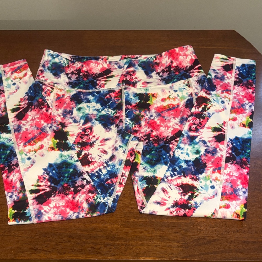 Constantly Varied Gear Colorful Tie Dye Full Length Leggings